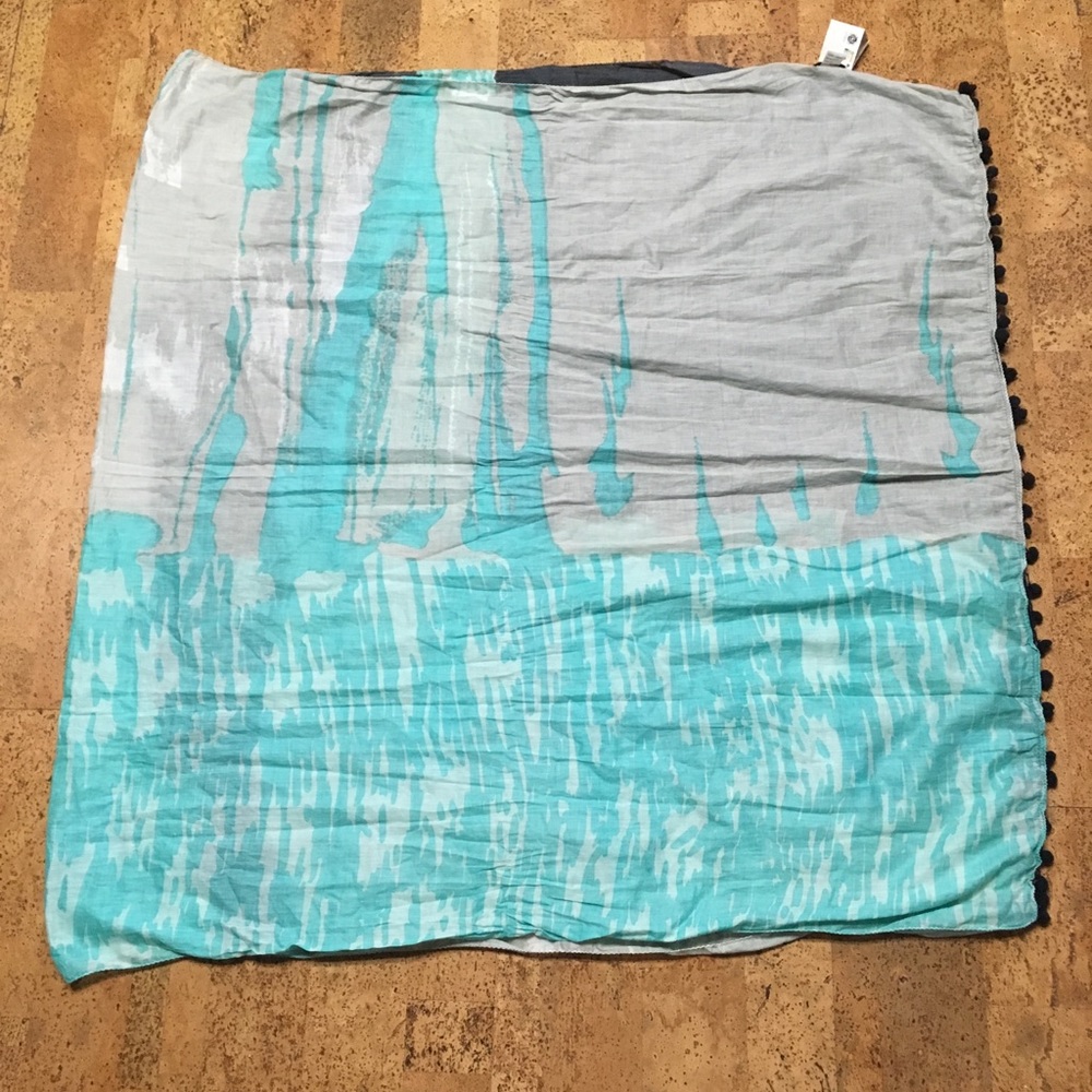 NWT fair trade Cotton wrap scarf.